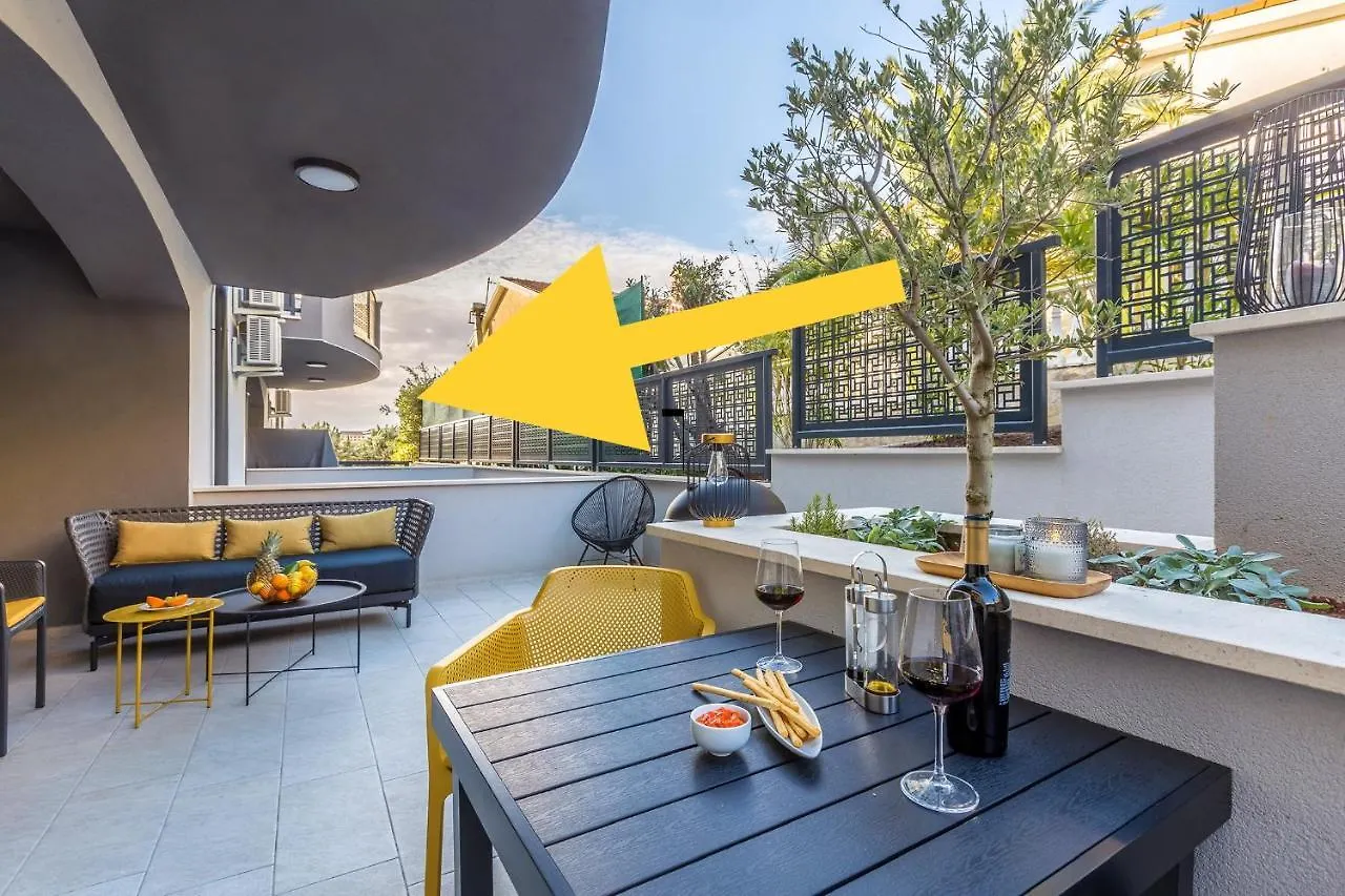 Apartmán Colibri-Design&Beach Appartement Mit 40M2 Terrasse Und 2 Sups Pjescana Uvala